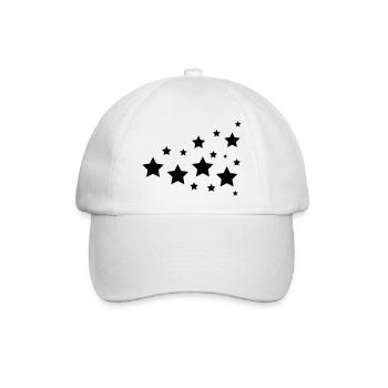 stars - Baseballkappe - Weiß/Weiß - Vorne