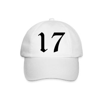 17 - Baseballkappe - Weiß/Weiß - Vorne