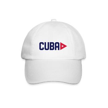 CUBA STAR CUBANO - Baseballkappe - Weiß/Weiß - Vorne
