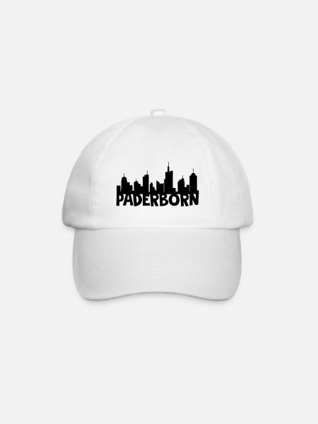 Paderborn Skyline - Baseballkappe - Weiß/Weiß