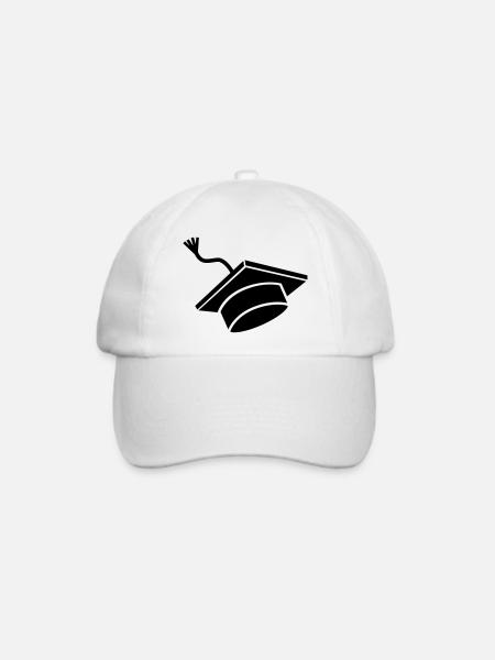 Doktorhut - Baseballkappe - Weiß/Weiß