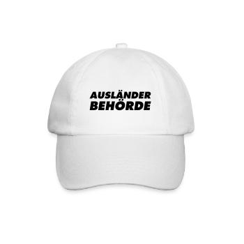 Ausländer Behörde Ausland Amk - Baseballkappe - Weiß/Weiß - Vorne