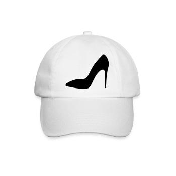High Heels & Stilettos - Baseballkappe - Weiß/Weiß - Vorne