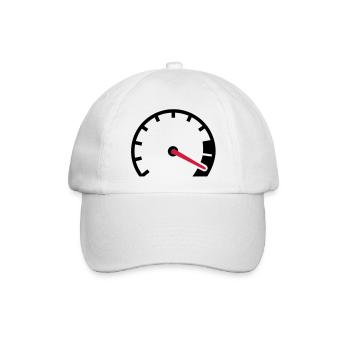 Tacho - Baseballkappe - Weiß/Weiß - Vorne