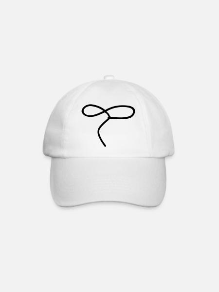 Lasso - Baseballkappe - Weiß/Weiß