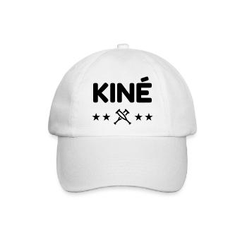 Krankengymnast / Krankengymnastin / Physio / - Baseballkappe - Weiß/Weiß - Vorne