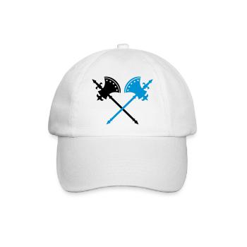 Äxte - Baseballkappe - Weiß/Weiß - Vorne