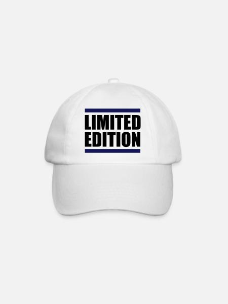 Limited Edition - Baseballkappe - Weiß/Weiß