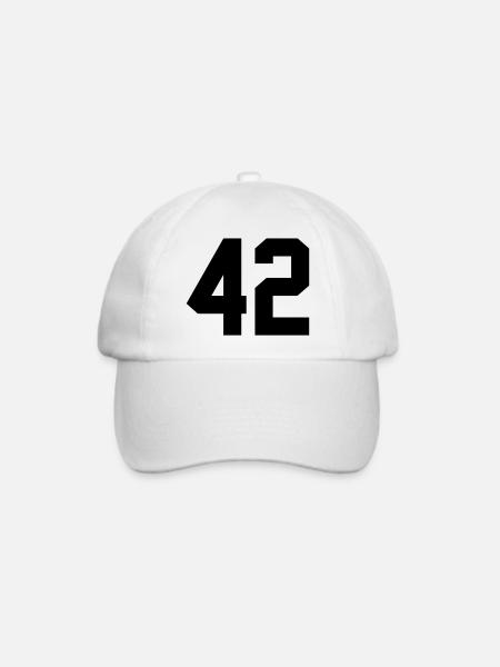 42 - Baseballkappe - Weiß/Weiß