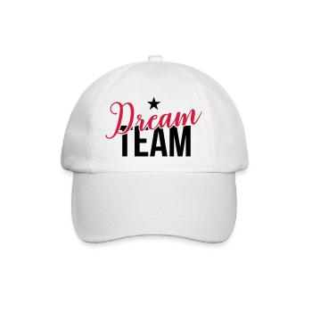 Dream Team 2C - Baseballkappe - Weiß/Weiß - Vorne