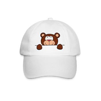 Teddy - Baseballkappe - Weiß/Weiß - Vorne