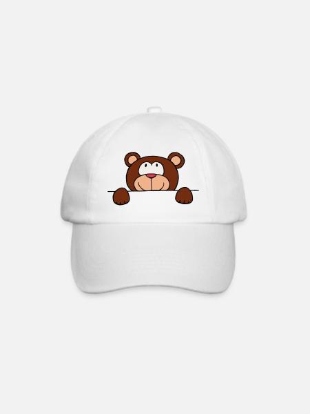 Teddy - Baseballkappe - Weiß/Weiß