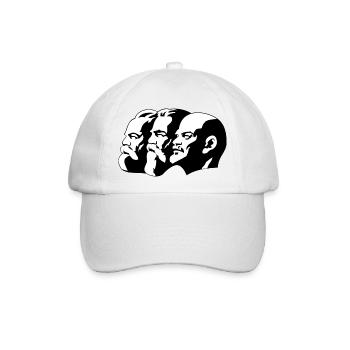 Kapitalismus - Baseballkappe - Weiß/Weiß - Vorne