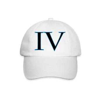 roman4 - Baseballkappe - Weiß/Weiß - Vorne