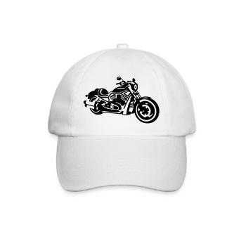 Chopper - Baseballkappe - Weiß/Weiß - Vorne