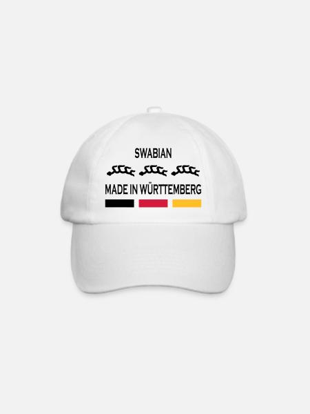 Made in Württemberg - Baseballkappe - Weiß/Weiß