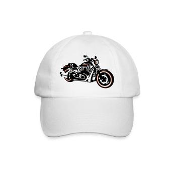 Chopper - Baseballkappe - Weiß/Weiß - Vorne