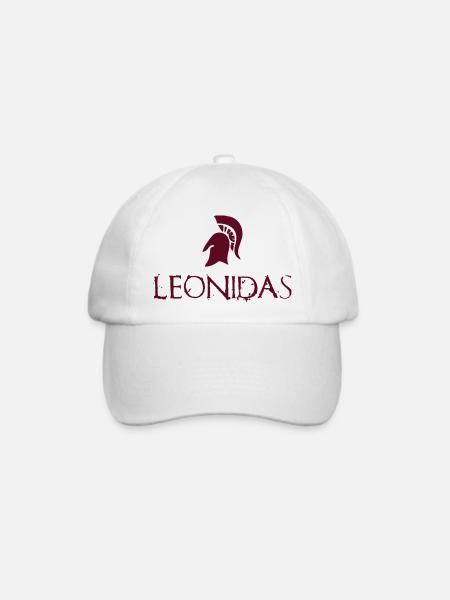 Leonidas Helm - Baseballkappe - Weiß/Weiß
