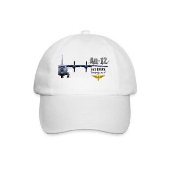 Antonov 12 - Baseballkappe - Weiß/Weiß - Vorne