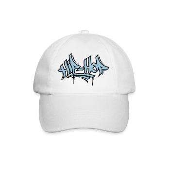 Hip Hop - Baseballkappe - Weiß/Weiß - Vorne