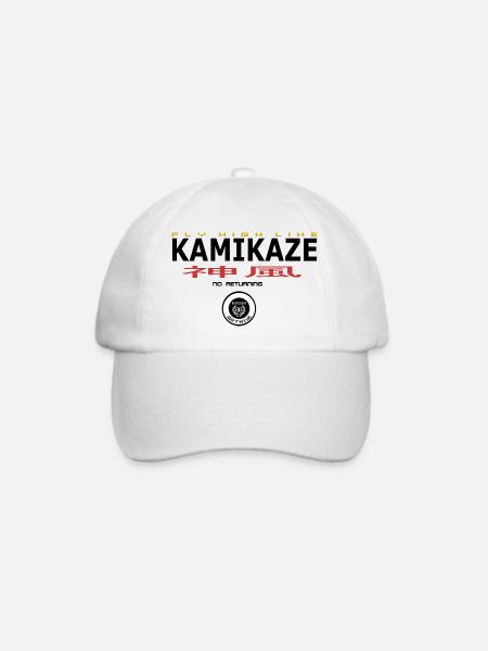 Kamikaze - Baseballkappe - Weiß/Weiß