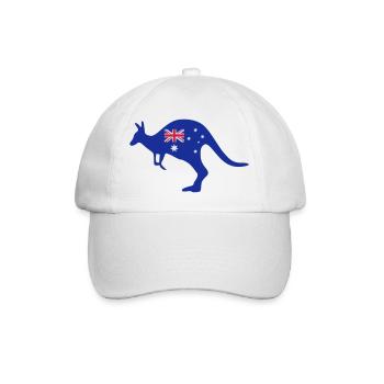 Australien - Baseballkappe - Weiß/Weiß - Vorne