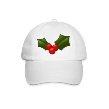 Smiley Holly - Baseballkappe - Weiß/Weiß - Vorne