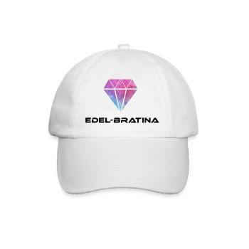 Edel Bratina - Baseballkappe - Weiß/Weiß - Vorne