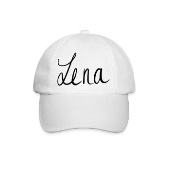 Lena - Baseballkappe - Weiß/Weiß - Vorne