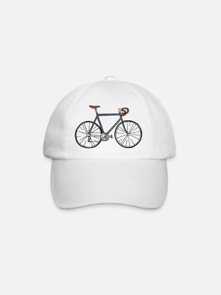 VINTAGE BICYCLE - Baseballkappe - Weiß/Weiß