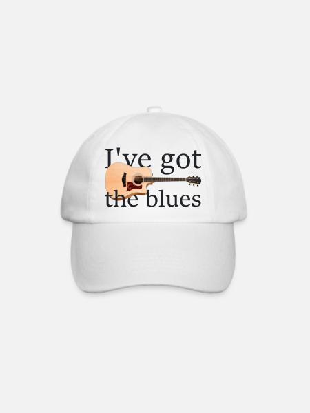 The blues - Baseballkappe - Weiß/Weiß