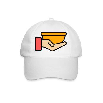 Suppe - Baseballkappe - Weiß/Weiß - Vorne