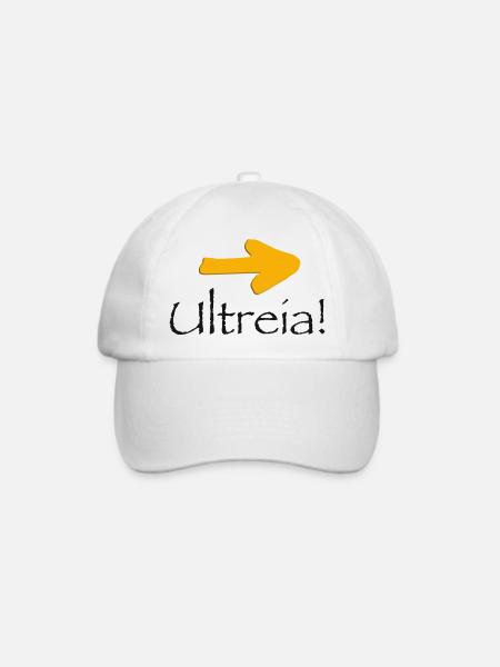 Ultreia - Jakobsweg - Baseballkappe - Weiß/Weiß