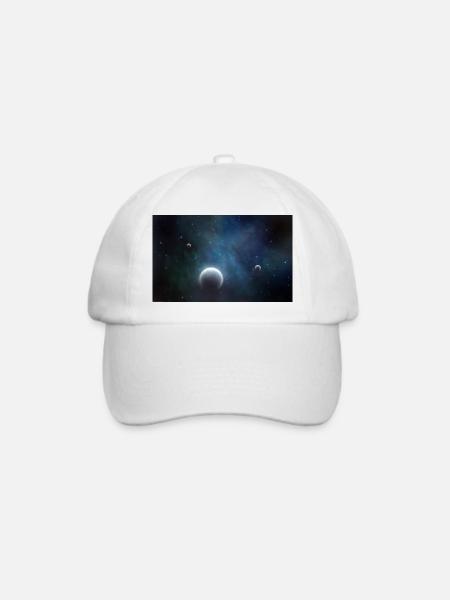 Galaxy - Baseballkappe - Weiß/Weiß