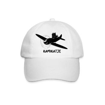 Kamikatze - Baseballkappe - Weiß/Weiß - Vorne