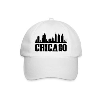 Chicago - Baseballkappe - Weiß/Weiß - Vorne