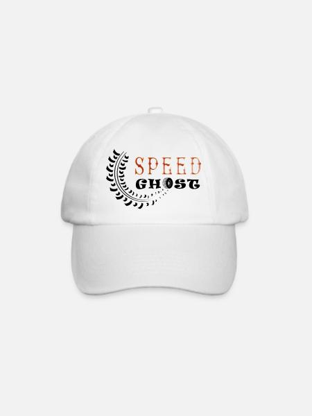 Geist der Geschwindigkeit unglaubliche Geschwindigkeit - Baseballkappe - Weiß/Weiß