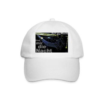 Zoffart DIE NACHT - Baseballkappe - Weiß/Weiß - Vorne