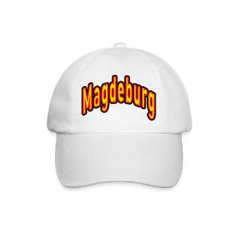Magdeburg - Baseballkappe - Weiß/Weiß - Vorne