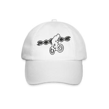 Radfahren Fahrrad Fahrradfahrer Radfahrer Radeln - Baseballkappe - Weiß/Weiß - Vorne