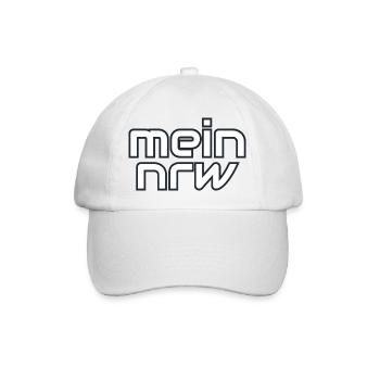 mein NRW - Baseballkappe - Weiß/Weiß - Vorne