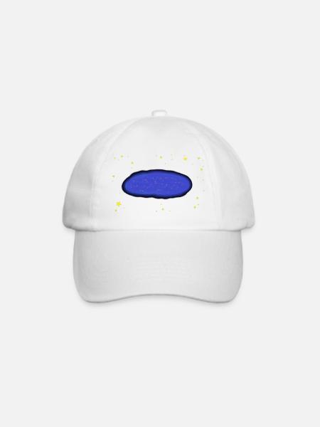 Silbertausee zwischen den Sternen - Baseballkappe - Weiß/Weiß