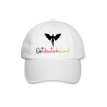 Ostdeutschland - Baseballkappe - Weiß/Weiß - Vorne