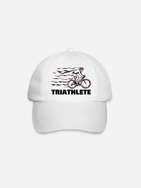 Fahrrad Biking Biker - Baseballkappe - Weiß/Weiß