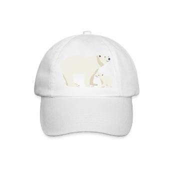 Wildtiere - Baseballkappe - Weiß/Weiß - Vorne