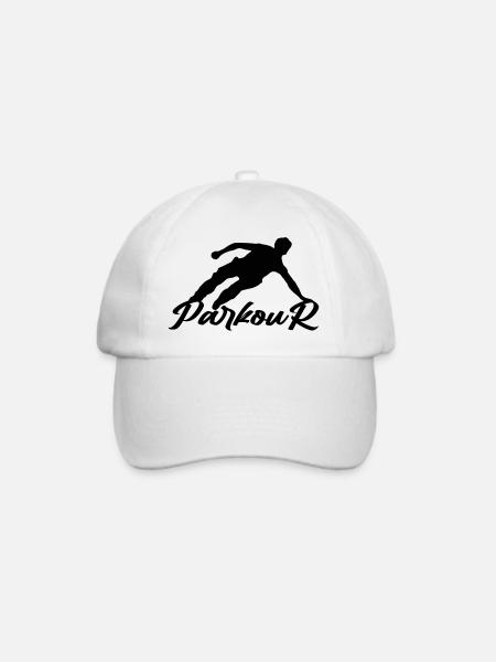 Parkour - Baseballkappe - Weiß/Weiß