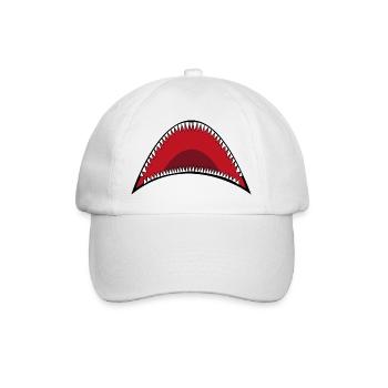 hai mund - Baseballkappe - Weiß/Weiß - Vorne
