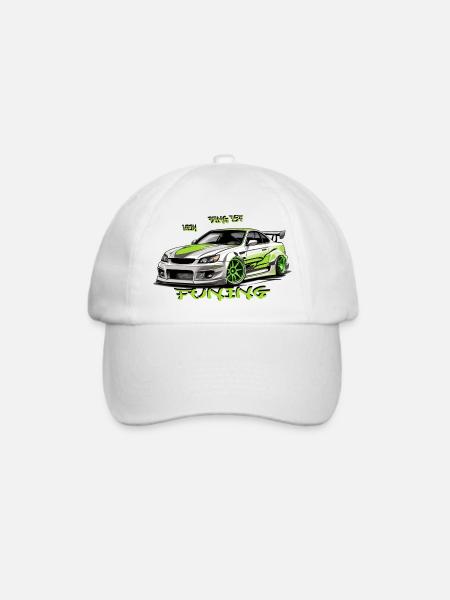 Mein Ding ist Tuning - Baseballkappe - Weiß/Weiß