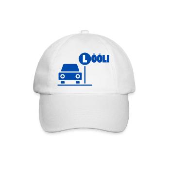 Löli Auto - Baseballkappe - Weiß/Weiß - Vorne