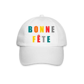 OMA. OMA - Baseballkappe - Weiß/Weiß - Vorne